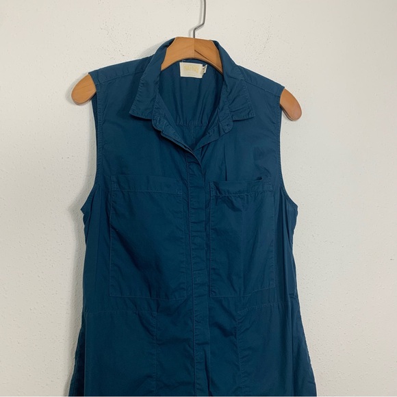 Nation Ltd Bixby Romper In Navy Sleeveless Sz Medium - Picture 3 of 8
